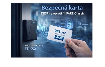 Bezpečná karta DESFire