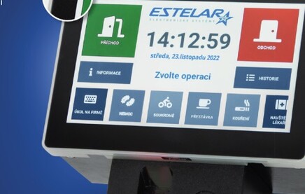 Duální terminál GT800FX pro otisky, EMmarin i MIFARE