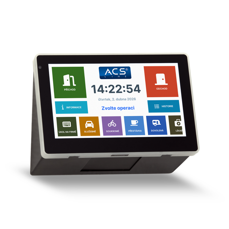 dotykový terminál 7