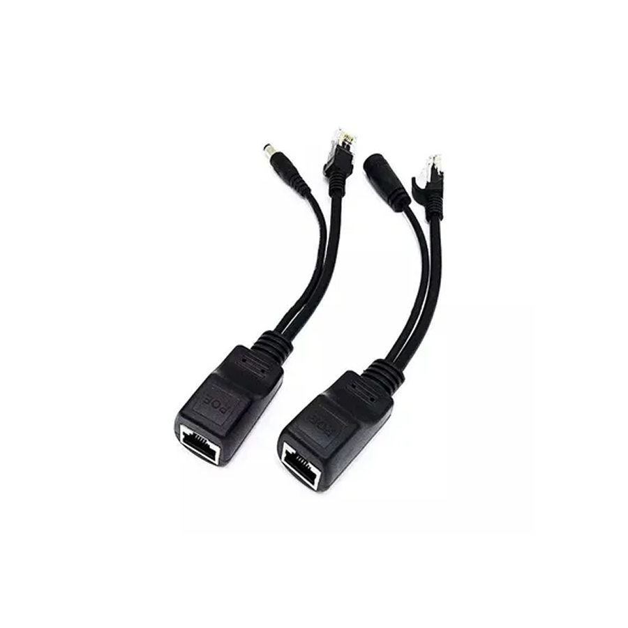 pasivní POE - sada 2ks (injector a splitter) pro napájení přes ETHERNET