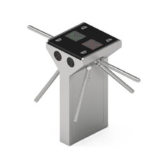 turniket tripod, dvojitý,  510 x 1000 x 1420 mm