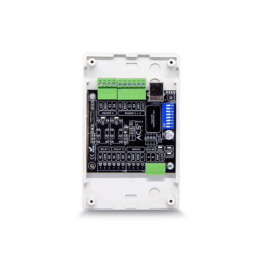 převodník formátů dat, 2x čtečka WIEGAND, USB připojení