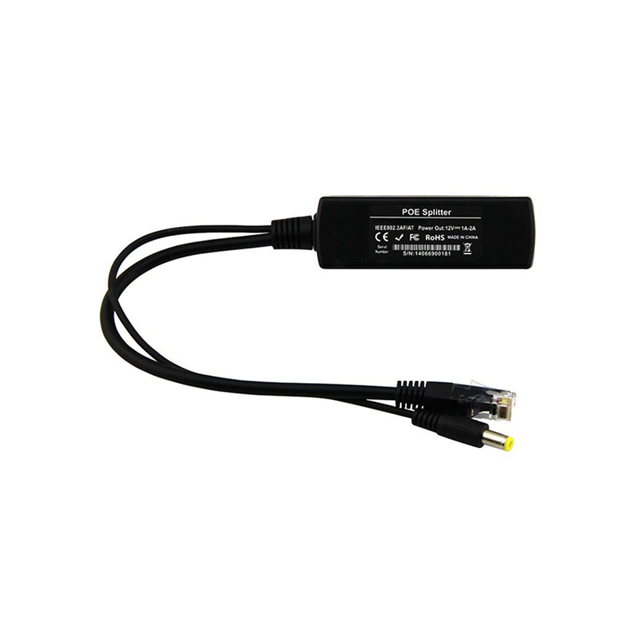 aktivní PoE konvertor (splitter) pro napájení terminálu