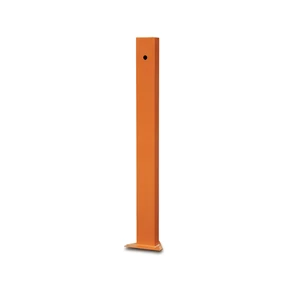 sloupek pro montáž ovládacích prvků, výška 1210 mm (oranžový komaxit)
