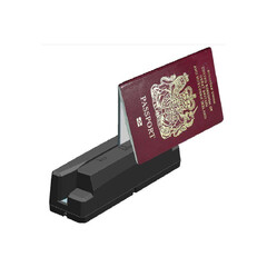 štěrbinová čtečka dokladů, připojení USB