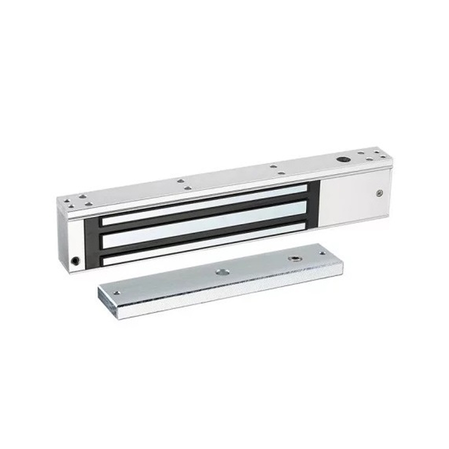 magnet - přídržná síla 280 kg, montáž na povrch, 12/24 VDC (400/200mA), 250x55x27 mm