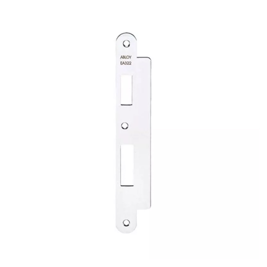 Lišta EA322 (protiplech) rovná pro samozamykací zámky, nerez