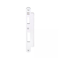 Lišta EA322 (protiplech) rovná pro samozamykací zámky, nerez