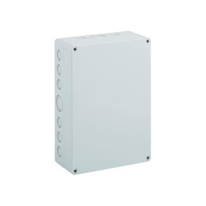 box plastový vodotěsný IP65 pro jednotky CL, AR, AL, 254x180x63 mm