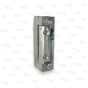 zámek - nízkoodběrový otvírač, SLIM, s mechanickou blokací, 12VDC (250mA)