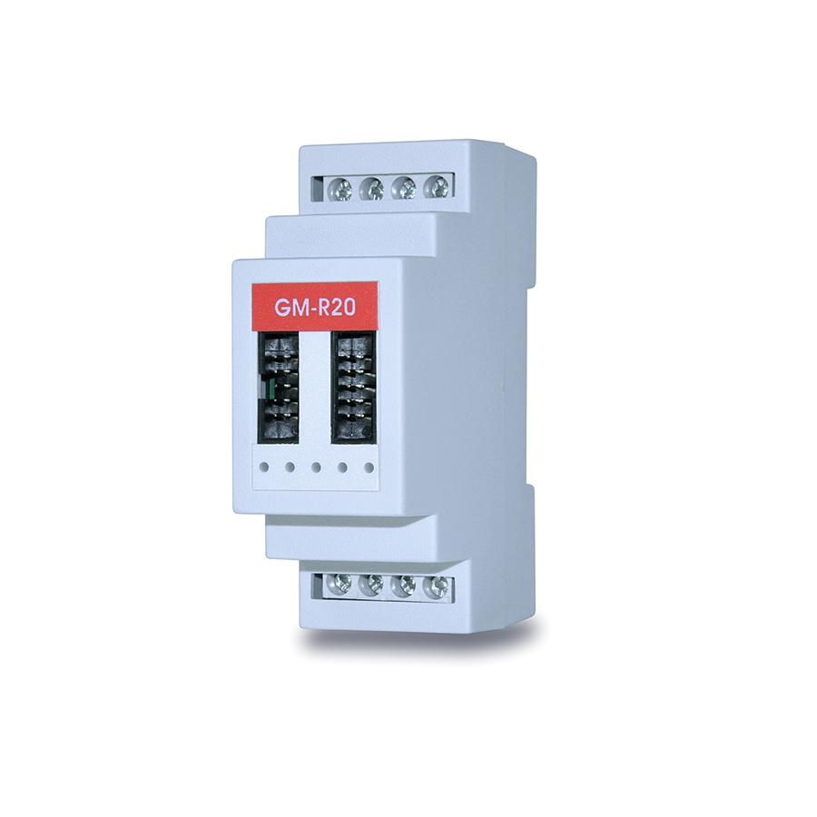 modul GM-R20 spínací modul DIN, 2x relé (NO)